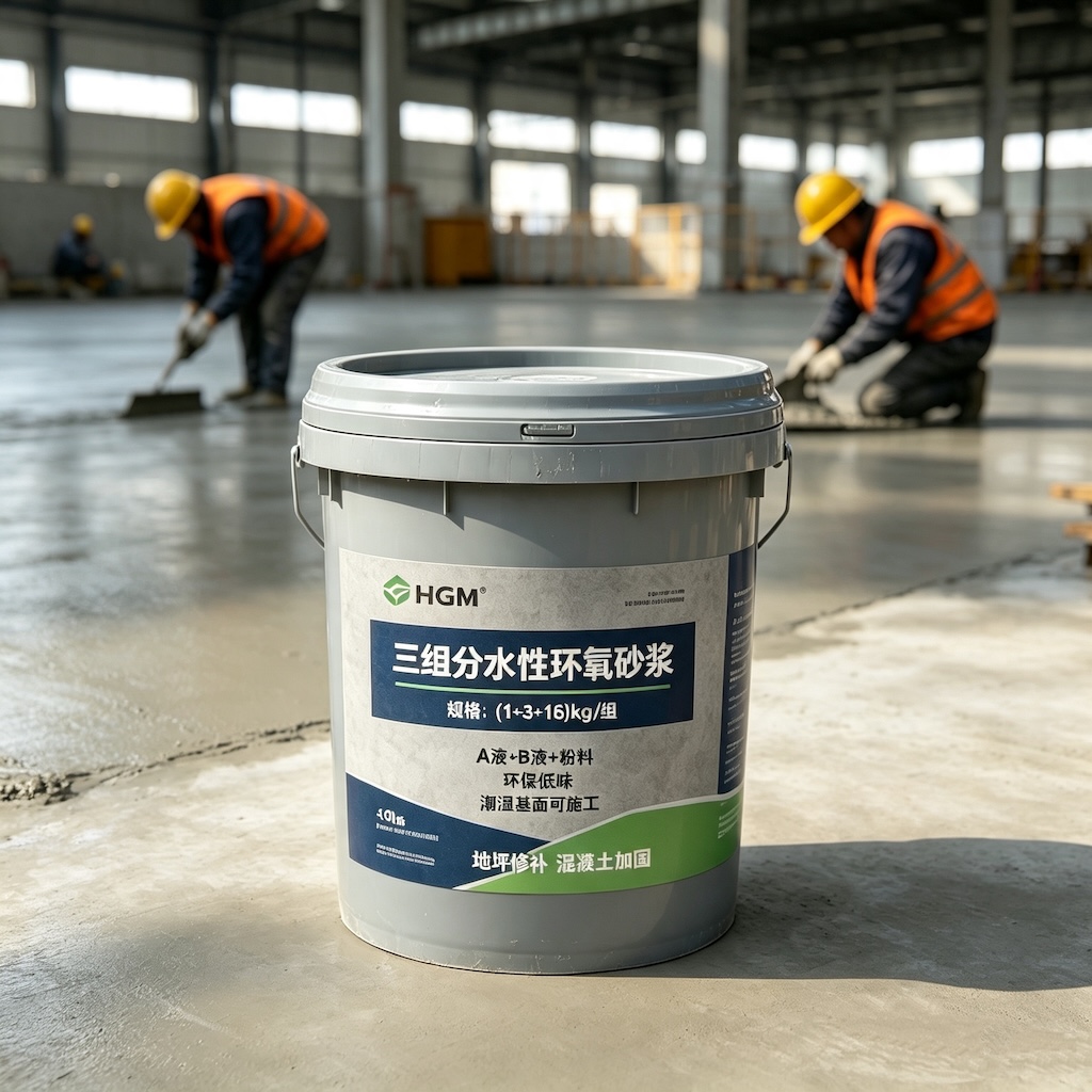 三门峡三组份水性环氧砂浆